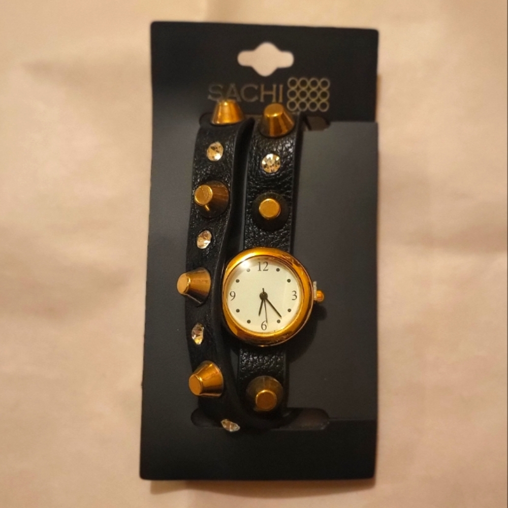 Black/Gold Watch Wrap